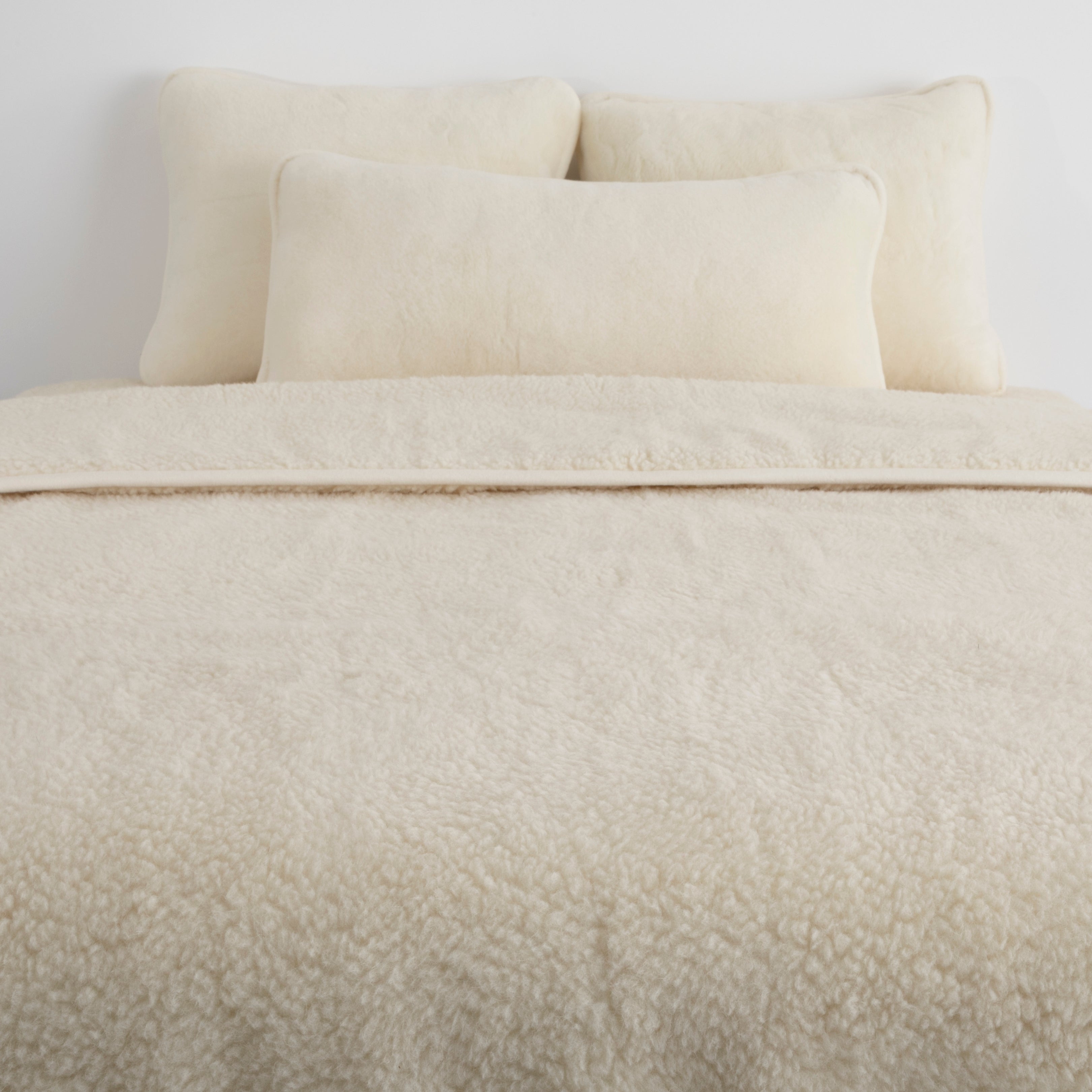 Merino Wool Quilt - Natural Shade