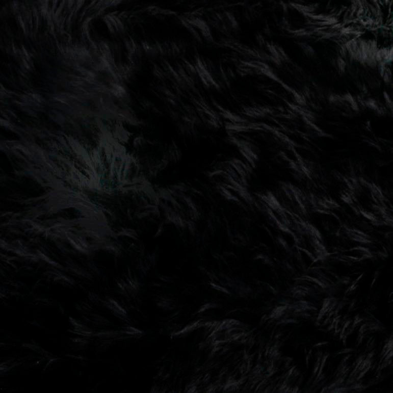 Premium Black Sheepskin Rug