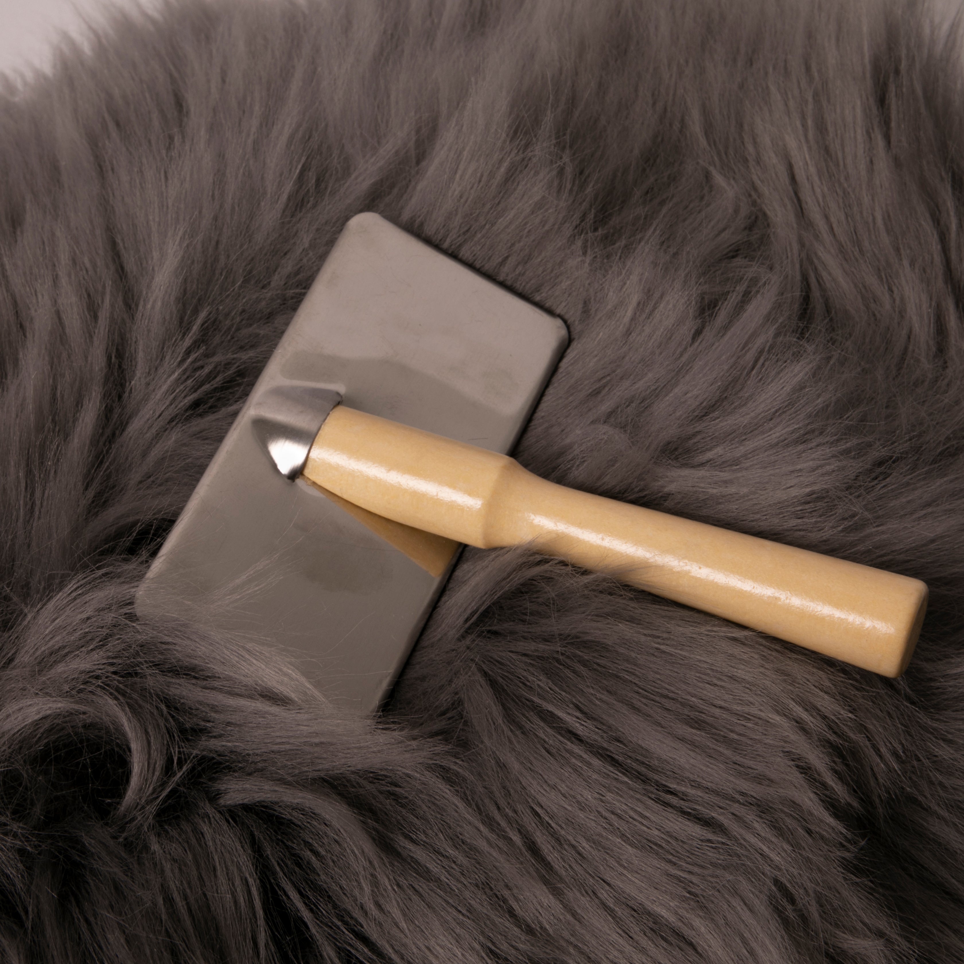 Sheepskin Slicker Brush